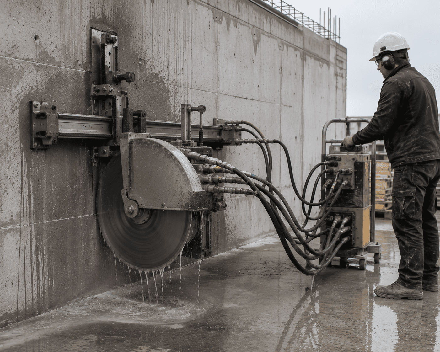 Hidrolik Beton Kesme